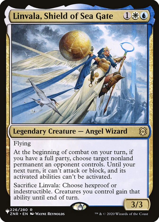 Linvala, Shield of Sea Gate - The List (PLST)