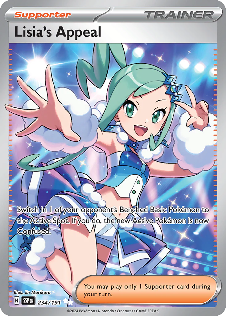 Lisia's Appeal (234/191) - [Full Art] Surging Sparks (SSP)