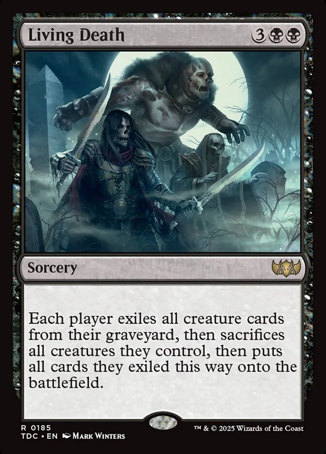 Living Death - Tarkir: Dragonstorm Commander (TDC)