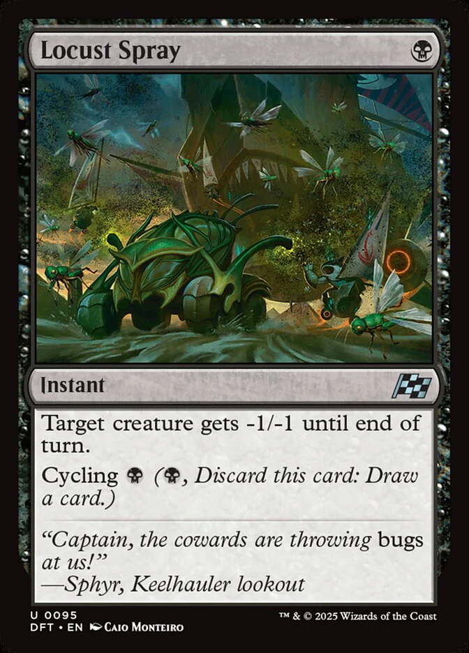 Locust Spray - Aetherdrift (DFT)