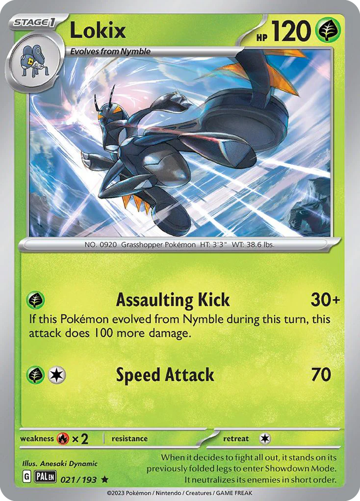 Lokix (21/193) - [Holo Foil] Paldea Evolved (PAL)