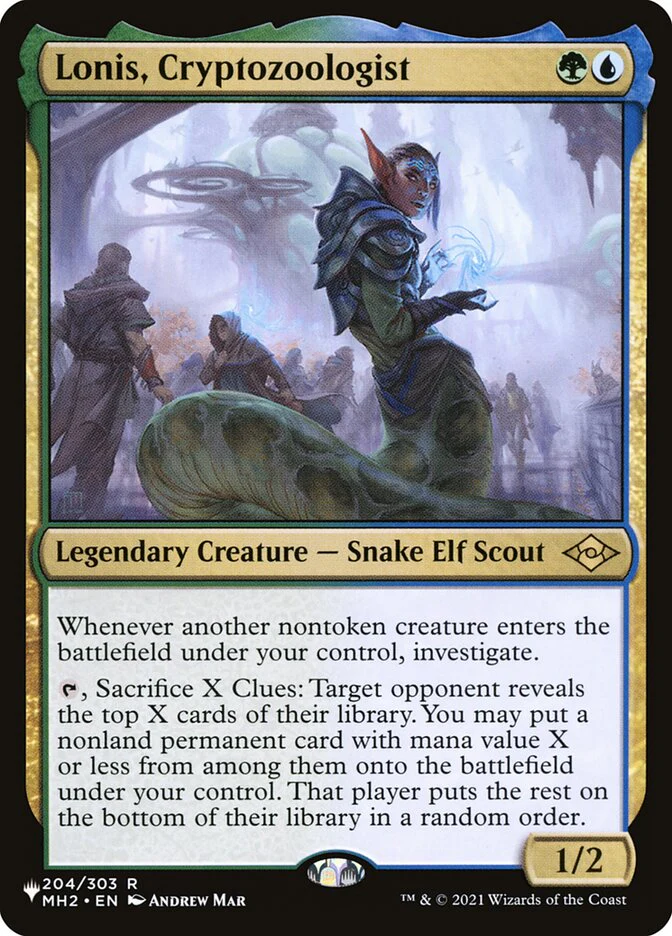 Lonis, Cryptozoologist - The List (PLST)