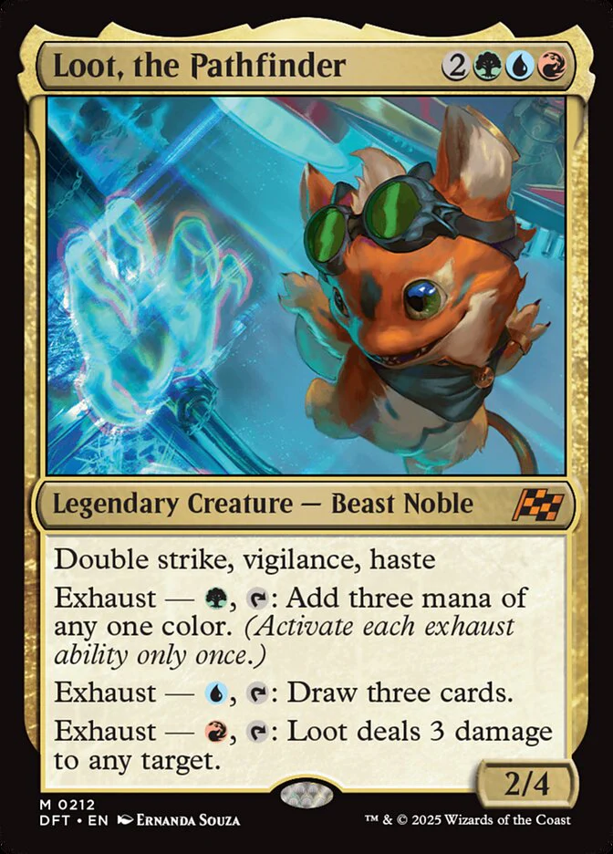 Loot, the Pathfinder - Aetherdrift (DFT)