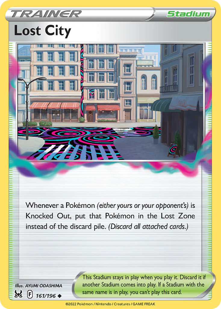 Lost City (161/196) - [Reverse Holo] Lost Origin (LOR)