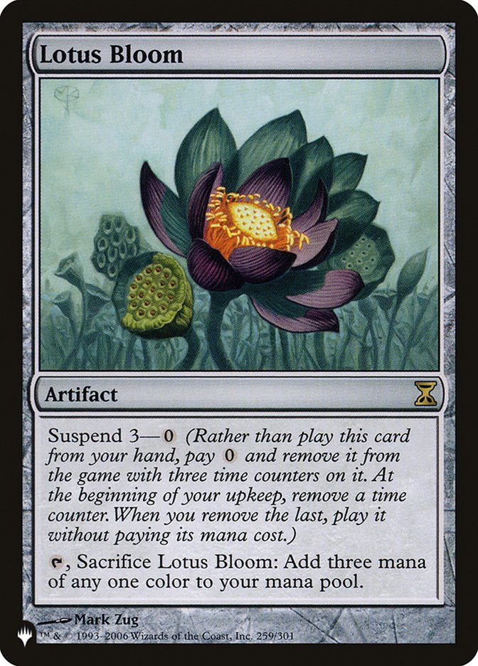 Lotus Bloom - The List (PLST)