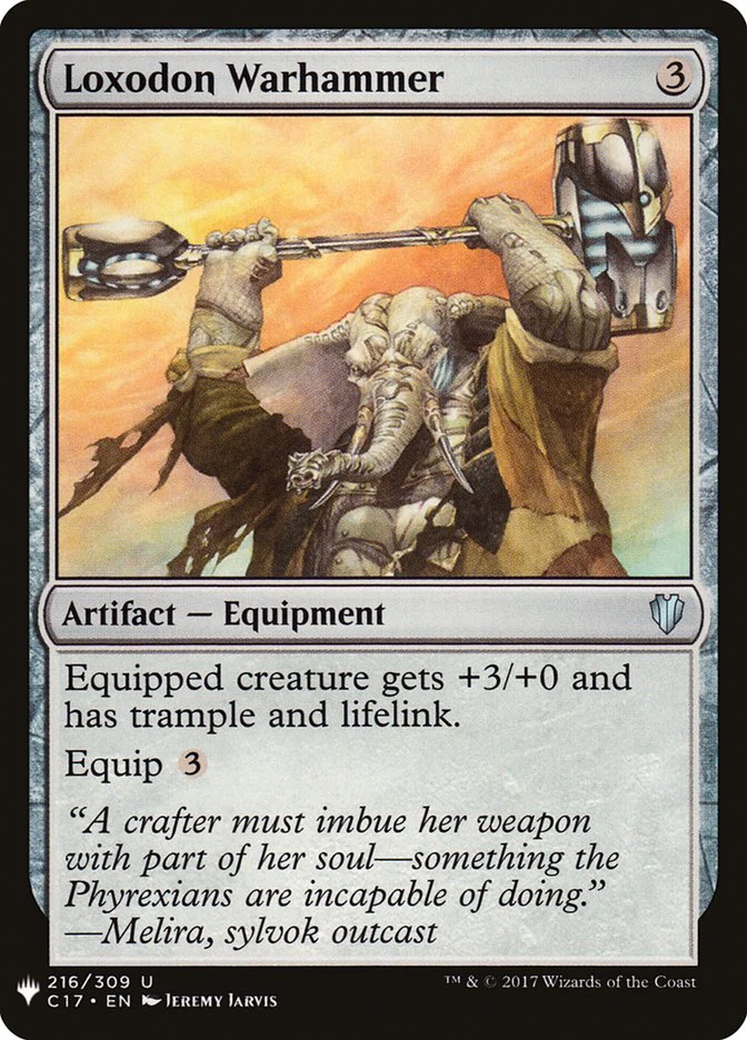 Loxodon Warhammer - The List (PLST)