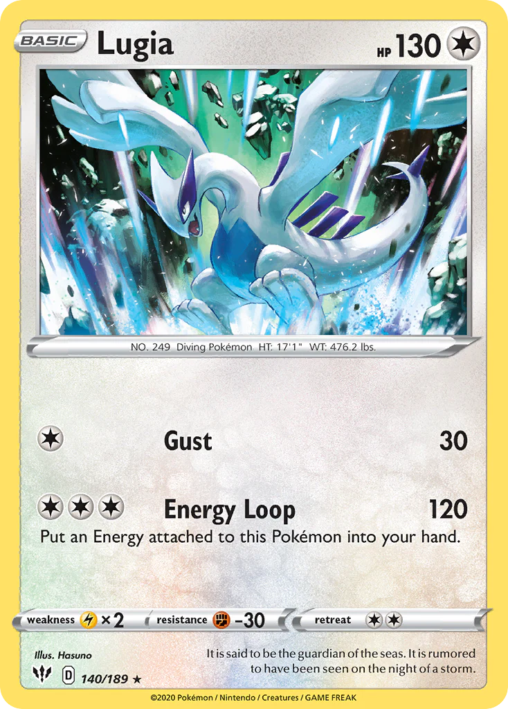 Lugia (140/189) - Darkness Ablaze (DAA)