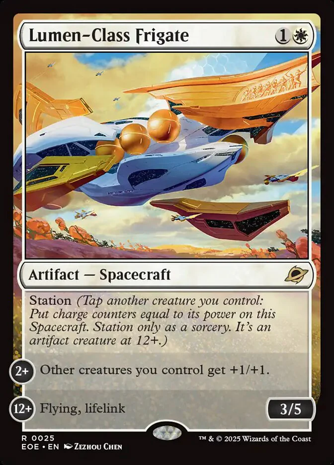Lumen-Class Frigate (25) - [Foil] Edge of Eternities (EOE)