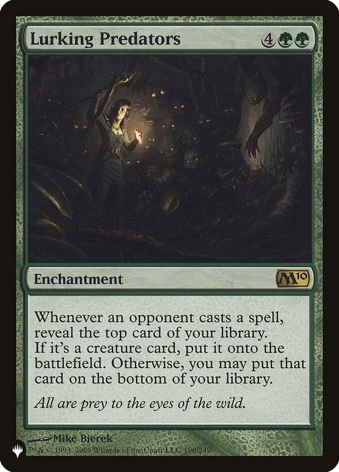 Lurking Predators - The List (PLST)