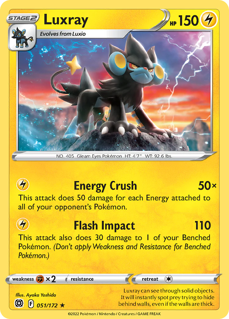 Luxray (51/172) - Brilliant Stars (BRS)