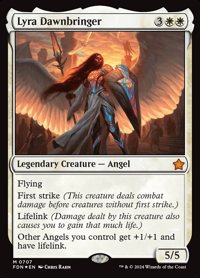 Lyra Dawnbringer - [Foil] Foundations (FDN)