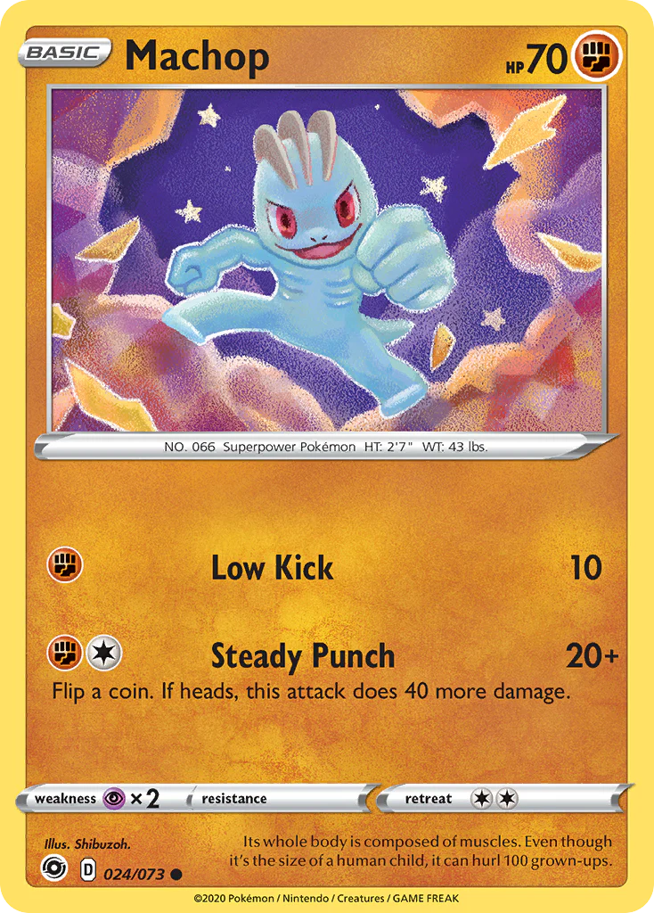 Machop (24/73) - Champion's Path (CPA)