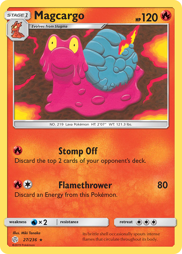 Magcargo (27/236) - Cosmic Eclipse (CEC)