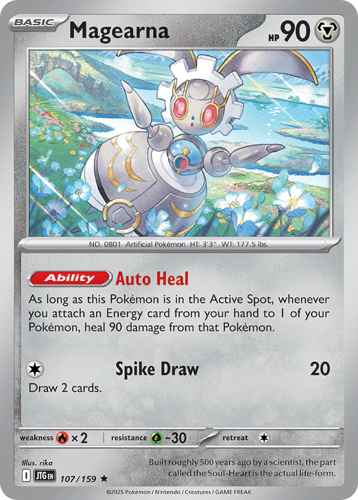 Magearna (107/159) - [Reverse Holo] Journey Together (JTG)
