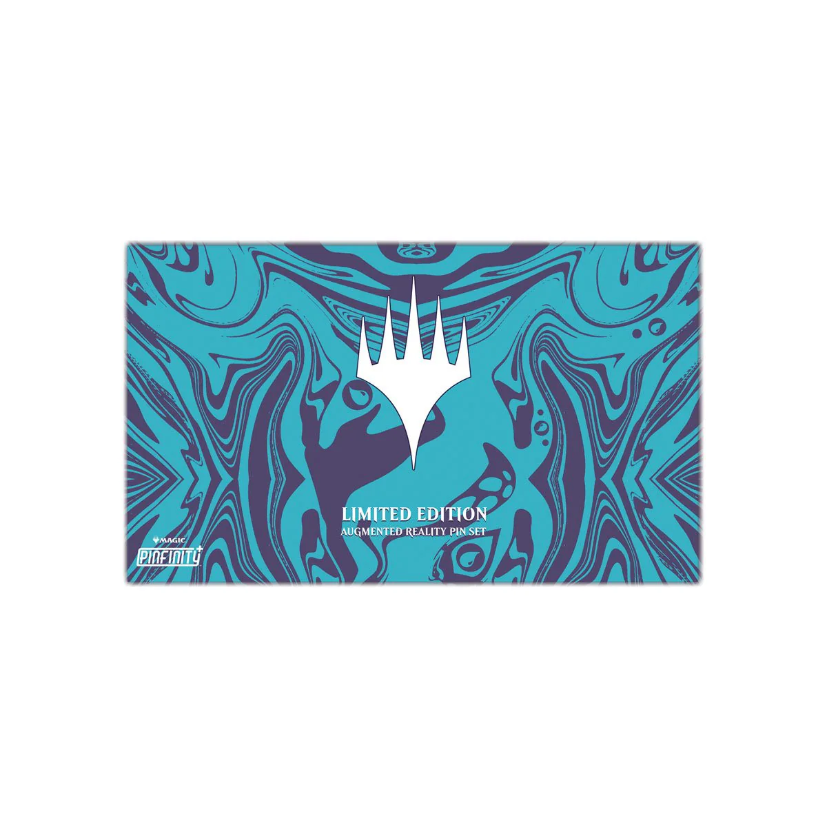 Magic: The Gathering Exclusive Blue Color Augmented Reality Pin Set  - Pinfinity - Image 3