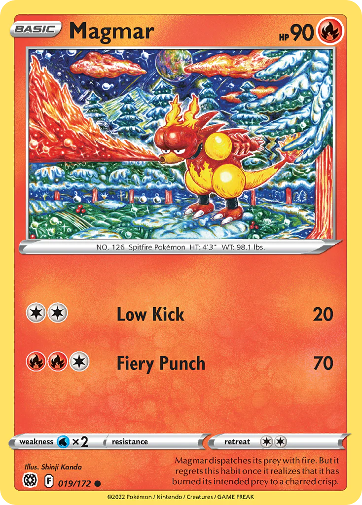 Magmar (19/172) - Brilliant Stars (BRS)