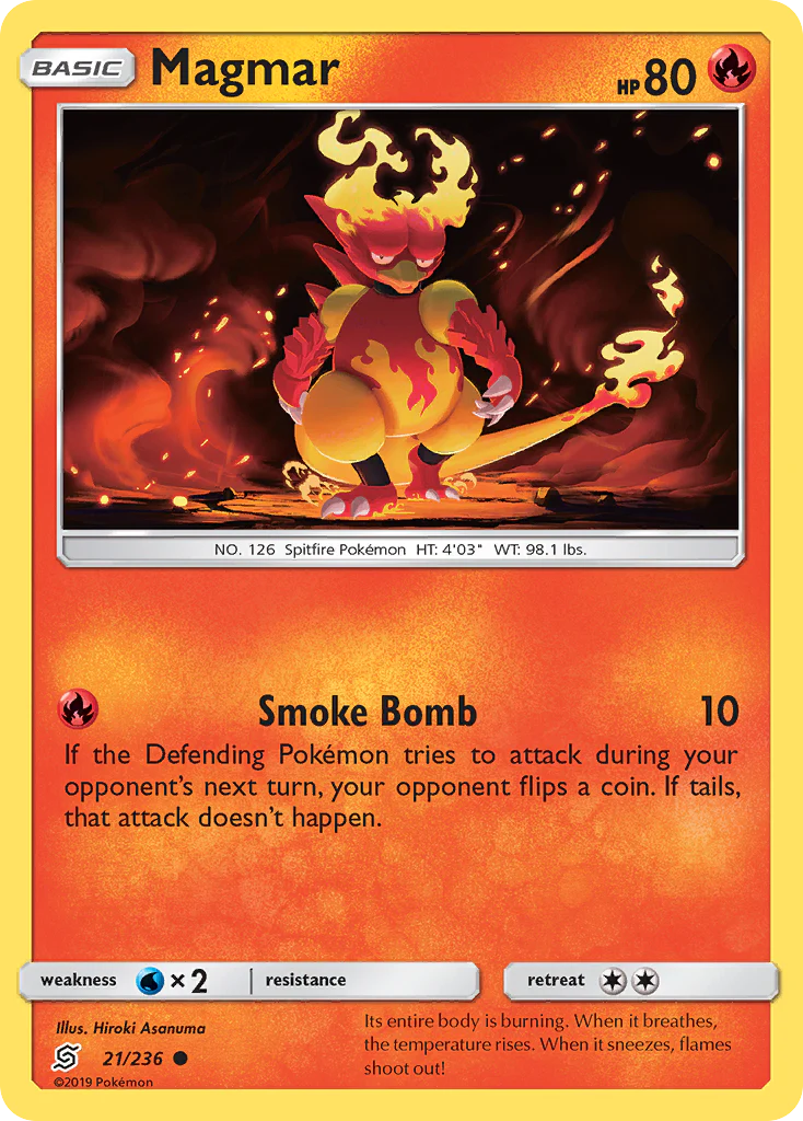 Magmar (21/236) - Unified Minds (UNM)