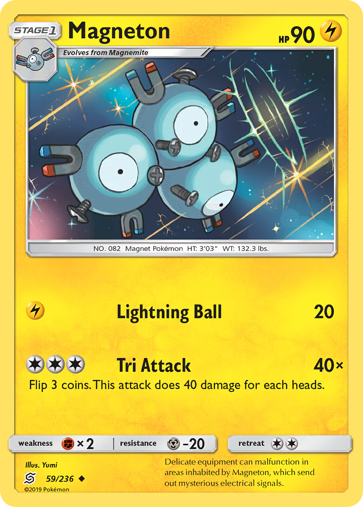 Magneton (59/236) - [Reverse Holo] Unified Minds (UNM)