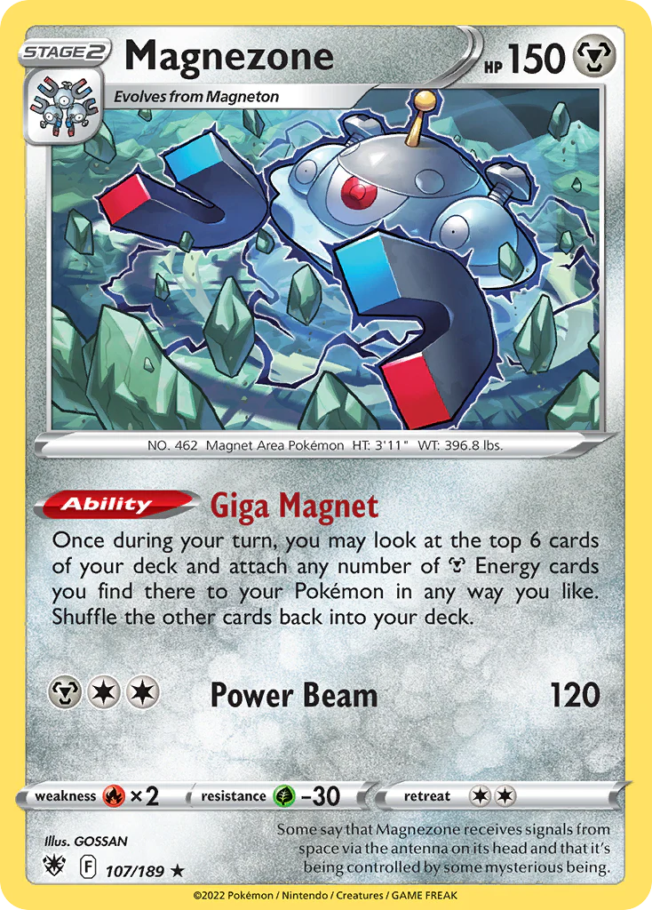 Magnezone (107/189) - [Holo Foil] Astral Radiance (ASR)