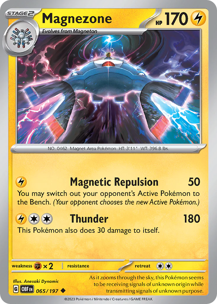 Magnezone (65/197) - Obsidian Flames (OBF)