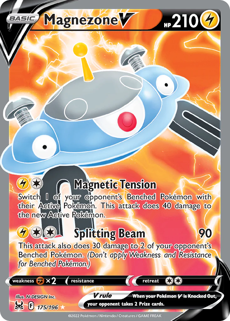 Magnezone V (175/196) - [Full Art] Lost Origin (LOR)