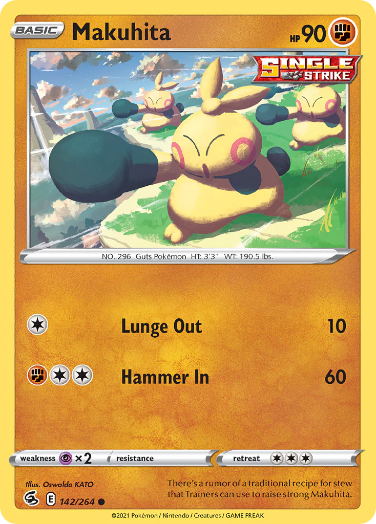 Makuhita (142/264) - Fusion Strike (FST)