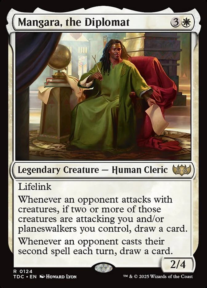 Mangara, the Diplomat - Tarkir: Dragonstorm Commander (TDC)