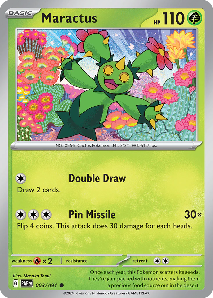 Maractus (3/91) - Paldean Fates (PAF)