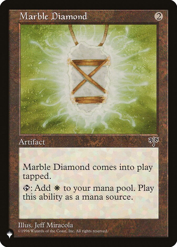 Marble Diamond - The List (PLST)