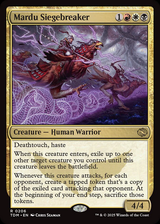 Mardu Siegebreaker (206) - [Foil] Tarkir: Dragonstorm (TDM)