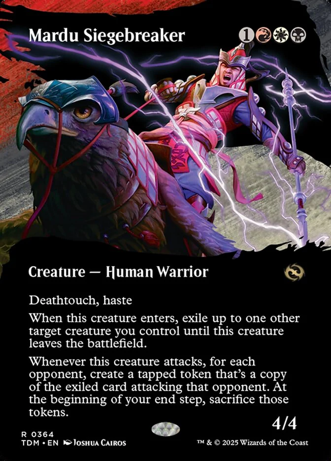 Mardu Siegebreaker (364) - [Foil, Showcase] Tarkir: Dragonstorm (TDM)