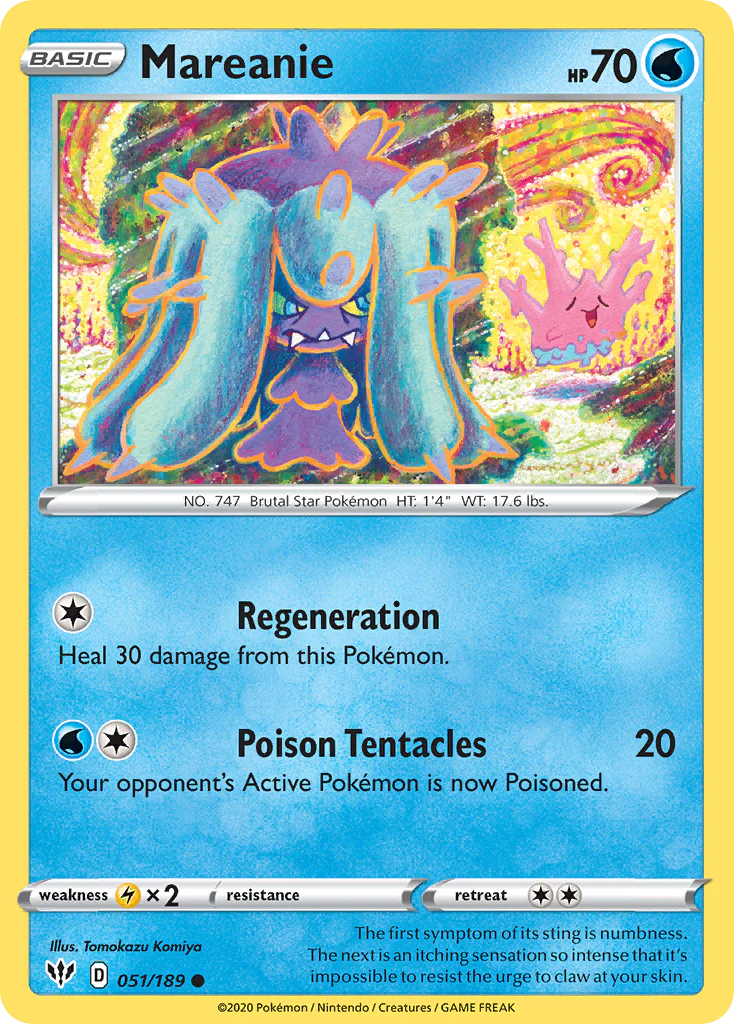 Mareanie (51/189) - Darkness Ablaze (DAA)