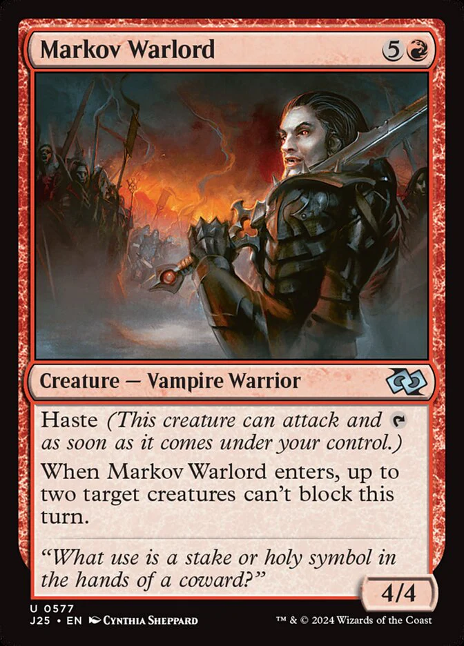 Markov Warlord - Foundations Jumpstart (J25)