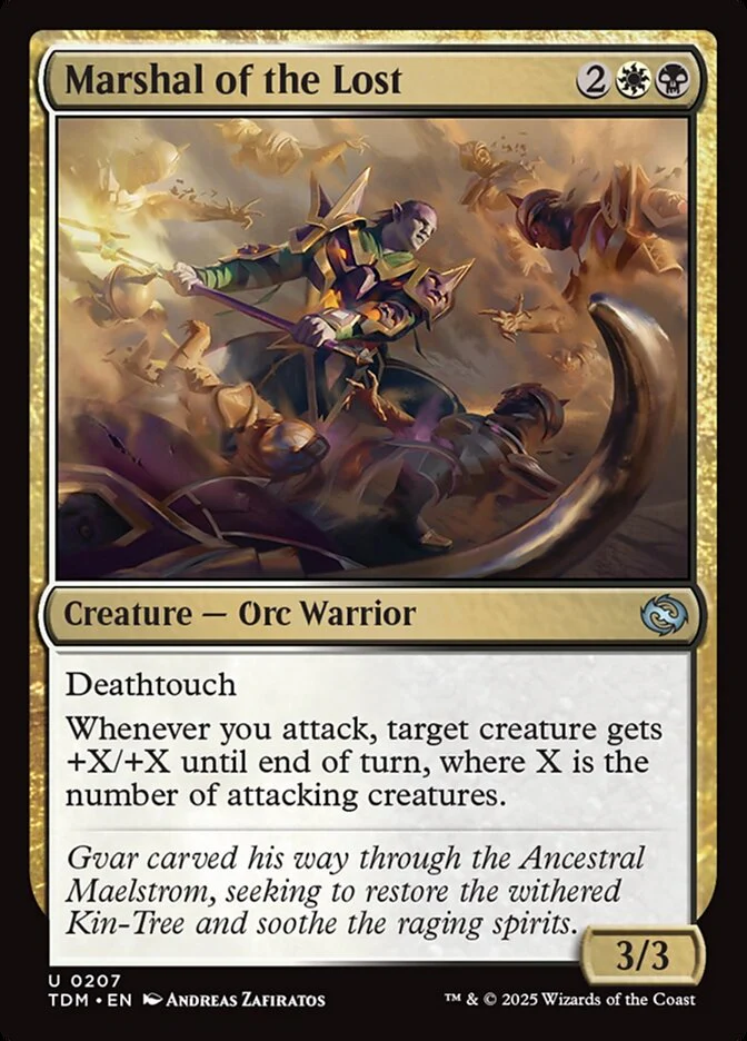 Marshal of the Lost (207) - [Foil] Tarkir: Dragonstorm (TDM)
