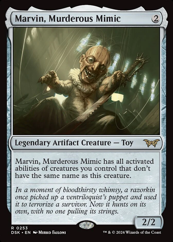 Marvin, Murderous Mimic - Duskmourn: House of Horror (DSK)