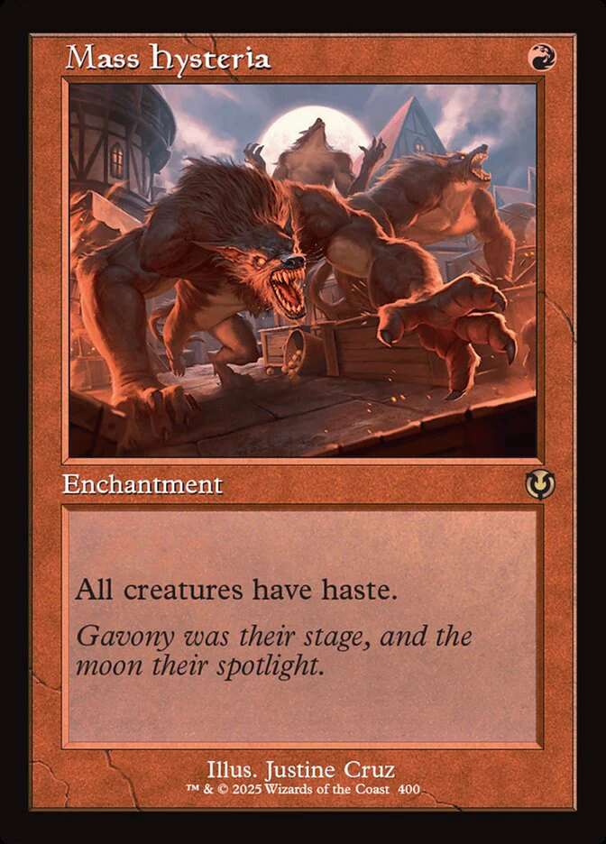 Mass Hysteria - [Retro Frame] Innistrad Remastered (INR)