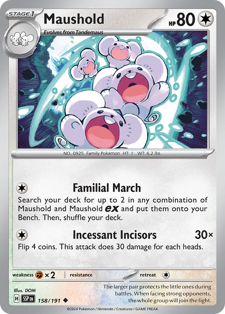Maushold (158/191) - Surging Sparks (SSP)