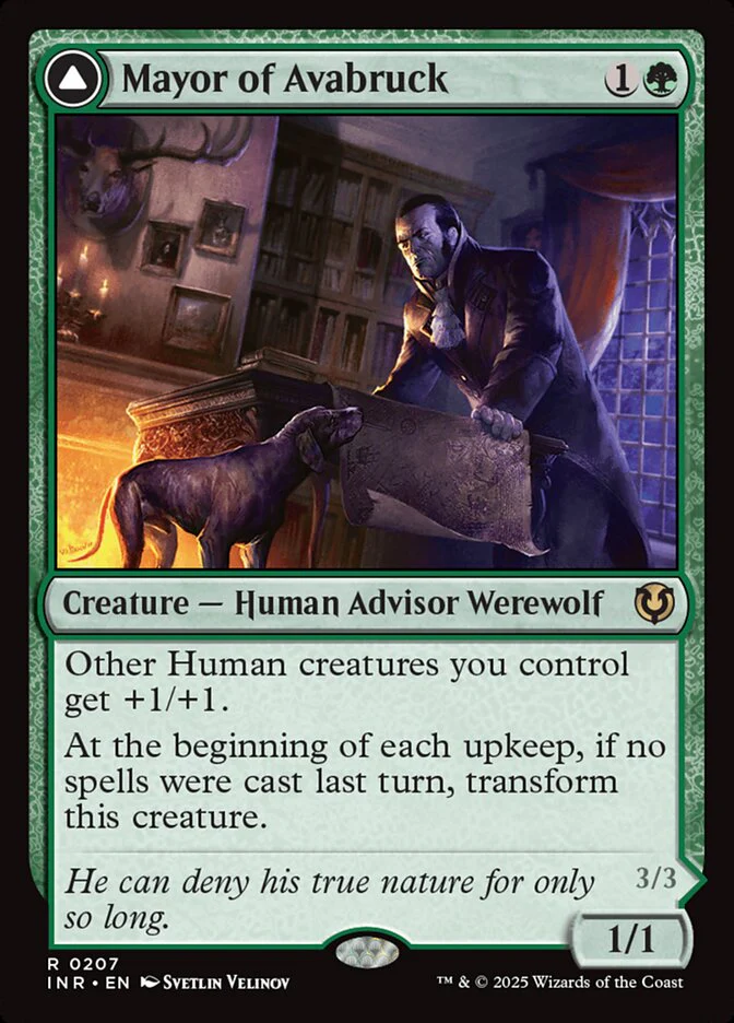 Mayor of Avabruck // Howlpack Alpha - [Foil] Innistrad Remastered (INR)
