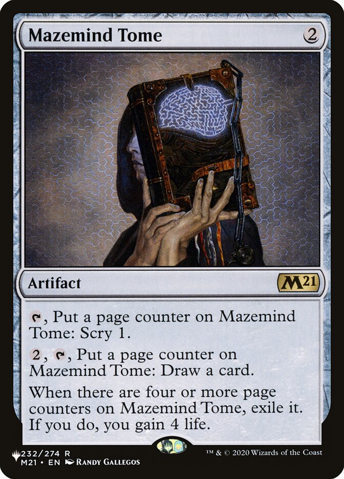 Mazemind Tome - The List (PLST)