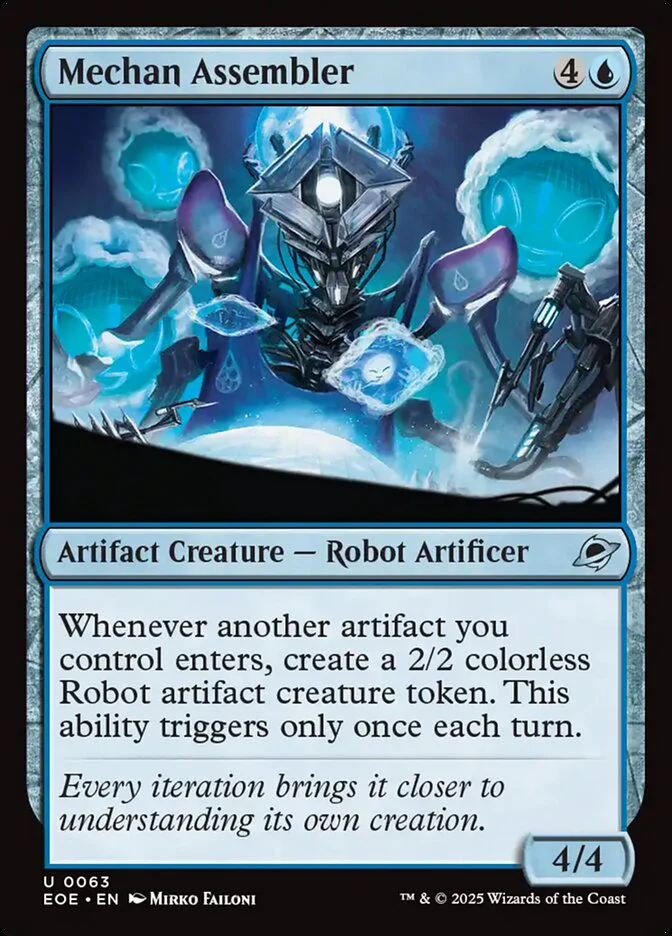 Mechan Assembler (63) - [Foil] Edge of Eternities (EOE)