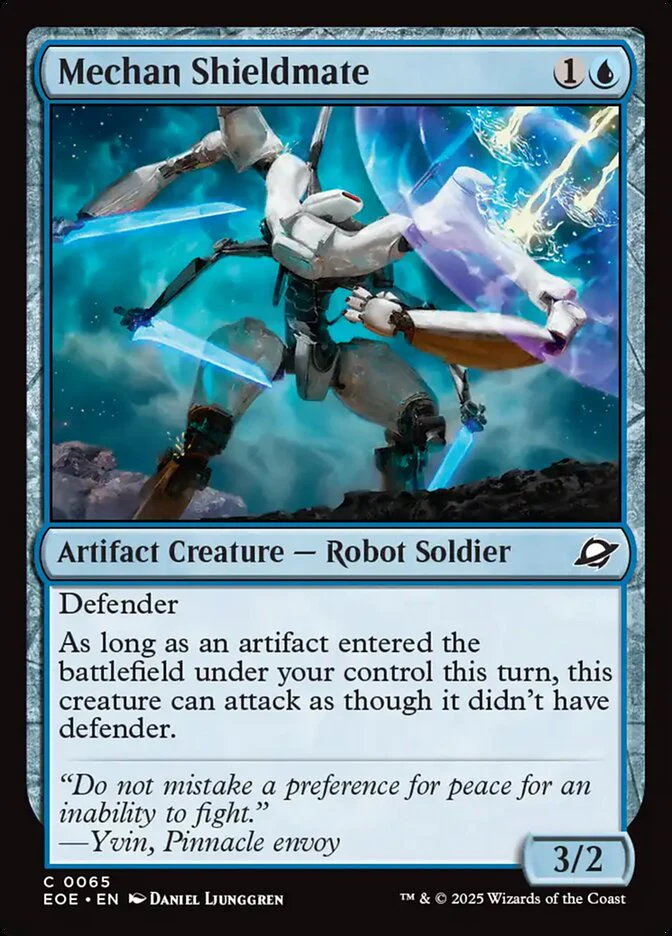 Mechan Shieldmate (65) - [Foil] Edge of Eternities (EOE)