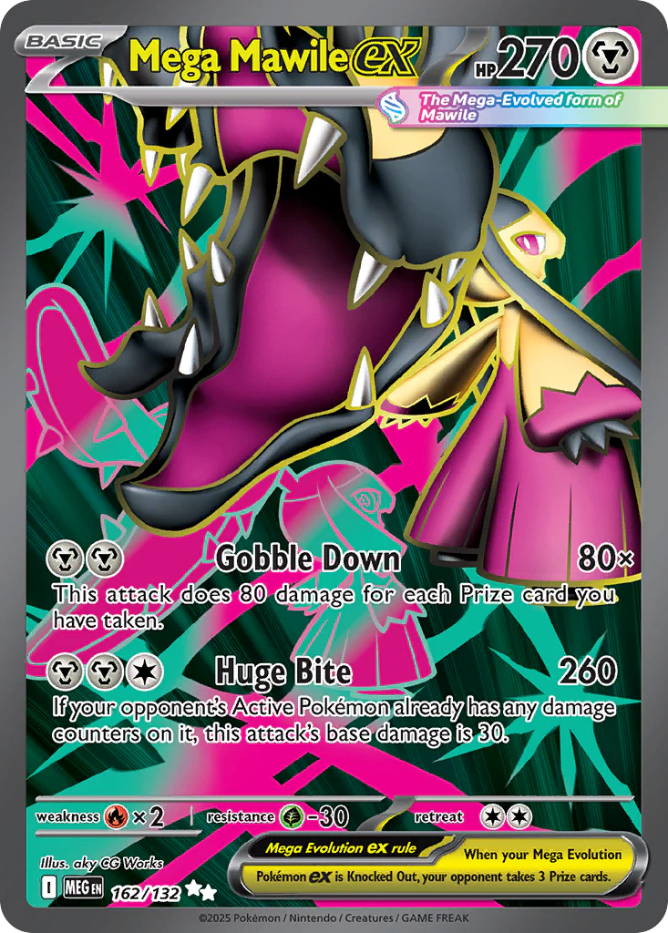 Mega Mawile ex (162/132) - [Full Art] Mega Evolution (MEG)