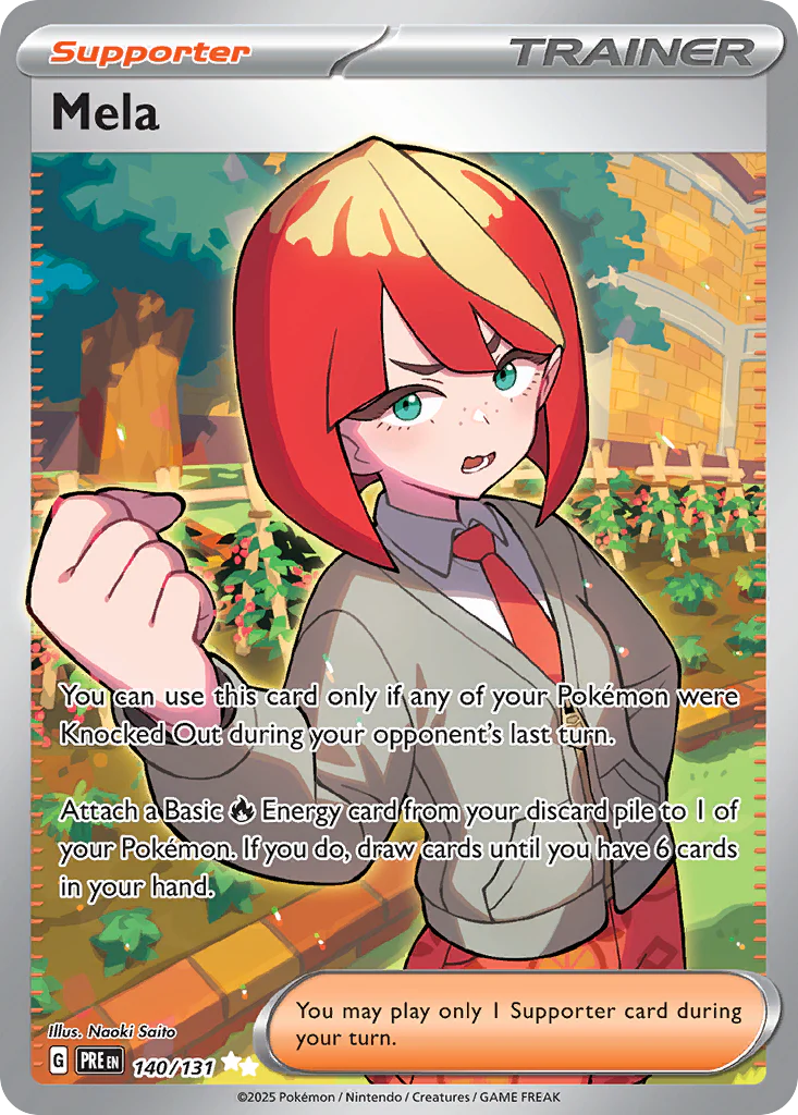 Mela (140/131) - [Full Art] Prismatic Evolutions (PRE)