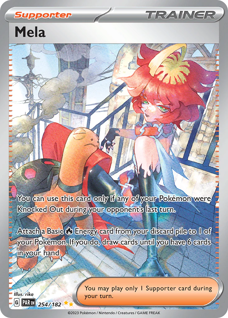 Mela (254/182) - [Special Illustration Rare] Paradox Rift (PAR)