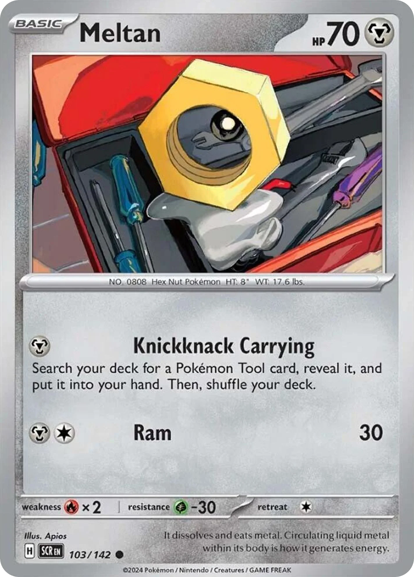 Meltan (103/142) - Stellar Crown (SCR)