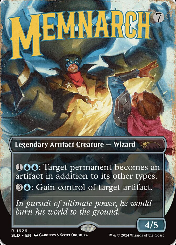 Memnarch (1626) - [Foil, Borderless] Secret Lair Drop (SLD)