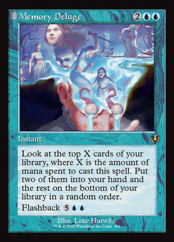 Memory Deluge - [Foil, Retro Frame] Innistrad Remastered (INR)