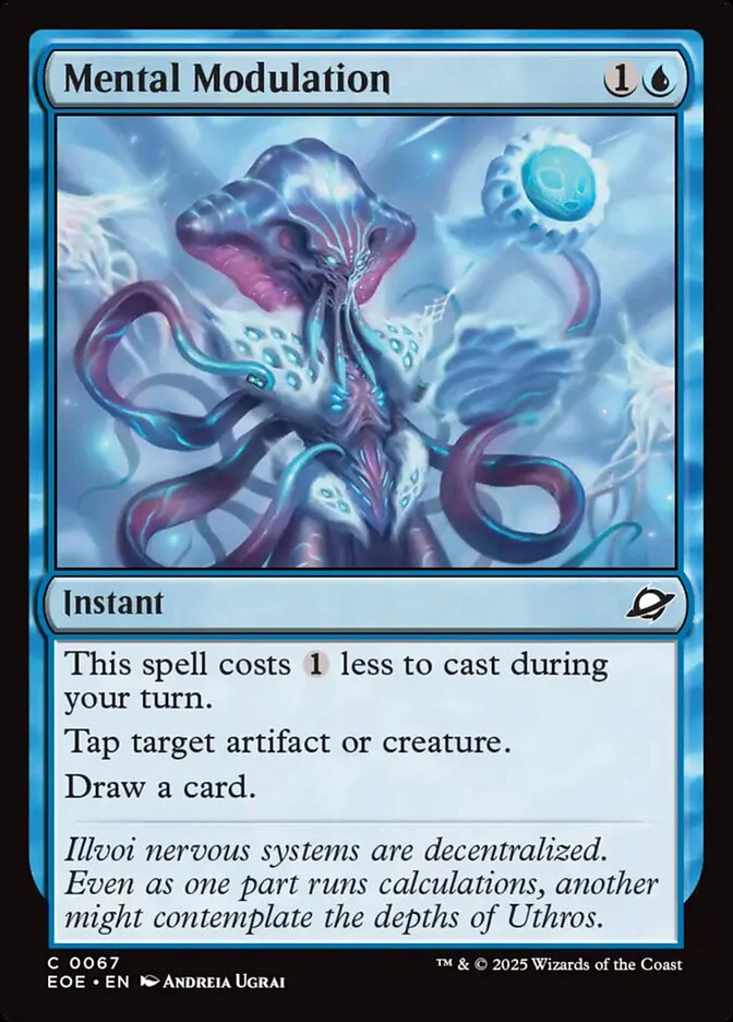 Mental Modulation (67) - [Foil] Edge of Eternities (EOE)