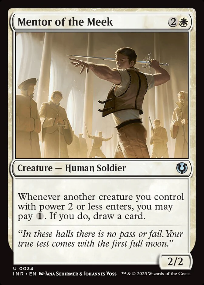 Mentor of the Meek - [Foil] Innistrad Remastered (INR)