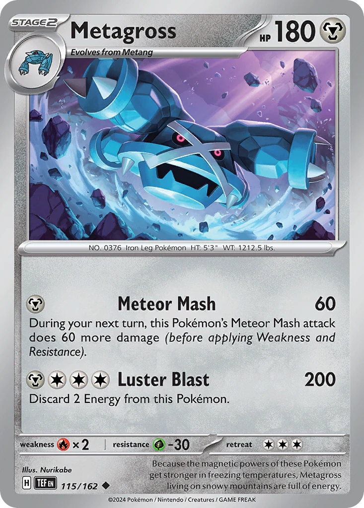 Metagross (115/162) - Temporal Forces (TEF)